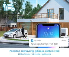 Reolink ARGUS B330 IP kamera, 2K, WiFi, baterija, nočno snemanje, aplikacija