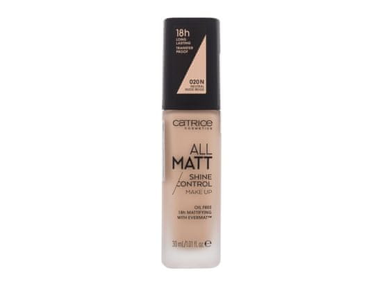 Catrice Catrice - All Matt 020 N Neutral Nude Beige - For Women, 30 ml
