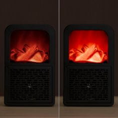 UNBRANDED 3D Flame Effect Tabletop Heater Flehatt InnovaGoods 