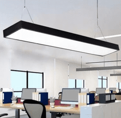 Ideus LED stropna svetilka 24W 4100K 1620lm IP20 140° FLARA črna