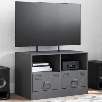 Vidaxl vidaXL TV stojalo antracitno 67x39x44 cm jeklo