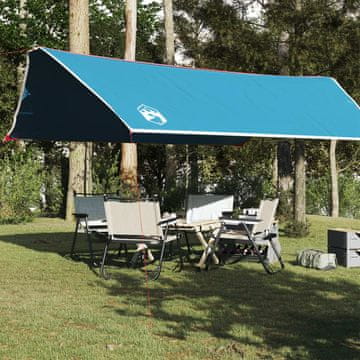 Vidaxl vidaXL Kamperska ponjava, modra, 500 x 294 cm, vodoodporna