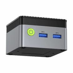 GMKtec računalnik mini PC G5 Intel N97 12GB RAM DDR5 256GB črn NucBox