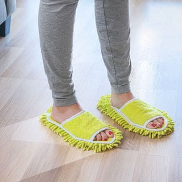 UNBRANDED Dry Mop Slippers Mop&Go InnovaGoods