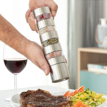 UNBRANDED 4-in-1 Spice Grinder Millmix InnovaGoods