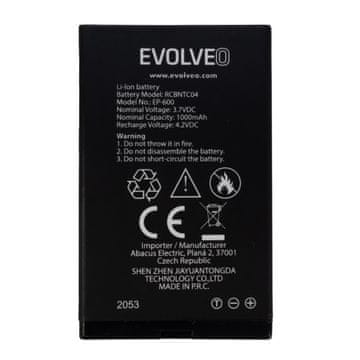 Evolveo originalna 1000 mAh baterija za EasyPhone XD/XR (EP-600/601)