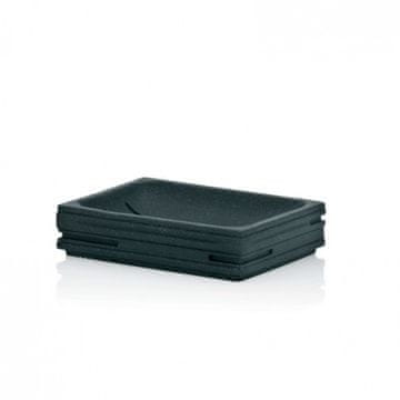 Kela Posodica za milo KL 20250 POSIDON, poly, black