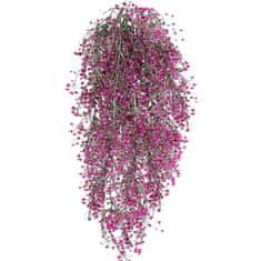Cool Mango Okrasna viseča rastlina, umetno cvetje, viseča rastlinska dekoracija, realni izgled, okrasite svoj dom, 80 cm – Ivyplant, roza