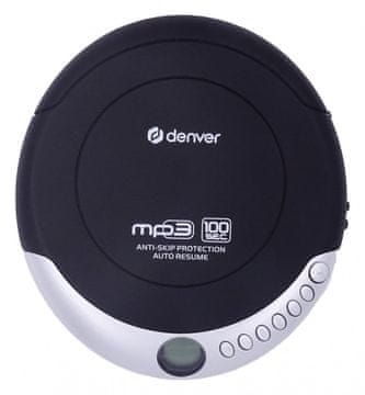 Denver Denver DMP-391 - Discman - CD, MP3 s funkcijo antishock in ojačanjem nizkih tonov