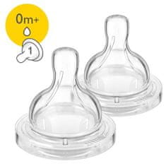 Philips Avent Dojenček Anti-colic/Classic+ 1 pretok za novorojenčke, 2 kosa