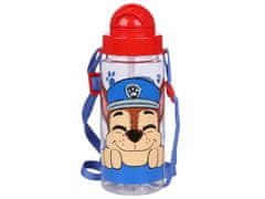 Nickelodeon Psi Patrol CHASE Prozorna plastična steklenica, bidon z ustnikom, na traku 500 ml