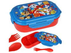 Nickelodeon Psi Patrol Škatla za malico s priborom, lunchbox za sendviče 