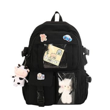 Dollcini elegantna šolska torba 15,6" nahrbtnik za prenosni računalnik, elegantna torba za prosti čas, šolska torba Travel Business College