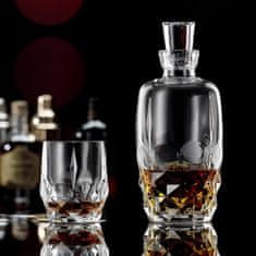 Steklenica za whiskey Alkemist Eco Luxion 1007ml / kristalno steklo