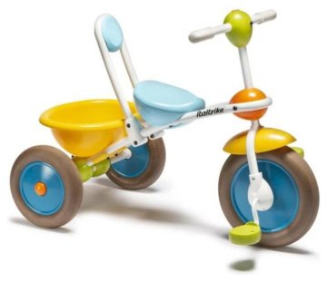 ITALTRIKE Tricikel ABC Tipper Black