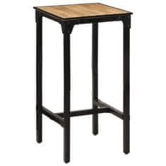 Vidaxl Barska miza 60x55x107 cm trden robusten mangov les