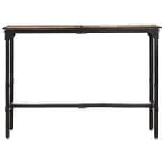 Vidaxl Barska miza 150x55x107 cm trden robusten mangov les