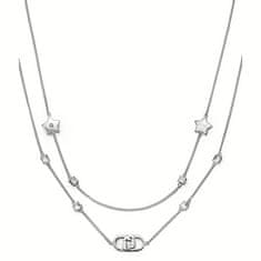 Liu.Jo Elegantna dvojna ogrlica iz jekla Fashion LJ2206