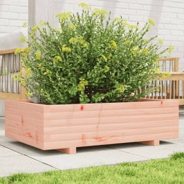 shumee Vrtno cvetlično korito 90x60x26.5 cm trden les douglas