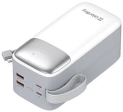 ColorWay powerbank/ 50 000 mAh/ 1x USB QC3.0/ USB-C/ strela/ 22,5 W/ bela