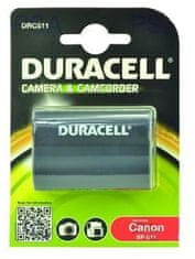 Duracell Baterija - DRC511 za Canon DRC511, črna, 1400 mAh, 7,4 V