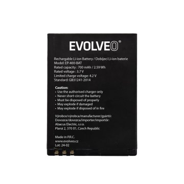Evolveo originalna baterija 700 mAh za EasyPhone ID (EP-400)
