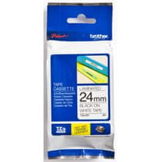 Brother Trak TZE-251, 24 mm, belo-črno besedilo
