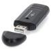 Nedis bralnik pomnilniških kartic / MMC / SD / SDHC / USB 2.0 / črna