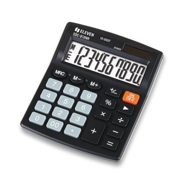 Eleven Namizni kalkulator 810NR - črn