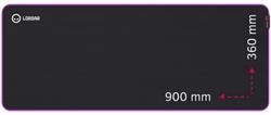 Podloga za miško LORGAR MAIN 319 (XL), 900 x 360 x 3 mm