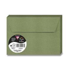 Clairefontaine Barvna kuverta, C6, samolepilna, 20 kosov - temno zelena