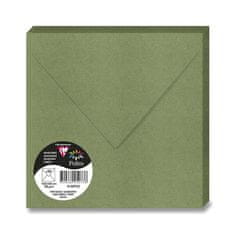 Clairefontaine Barvna ovojnica 165 × 165 mm, limetno zelena, 20 kosov