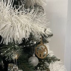 Ruhhy Girlanda za novoletno jelko - bela 6m Ruhhy 22307 