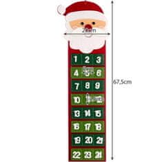 Ruhhy Adventni koledar - viseči Ruhhy 22252 