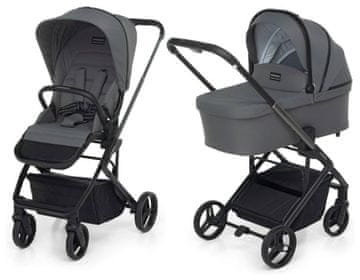 Foppapedretti Otroški voziček 2v1 TIC TOC Stone