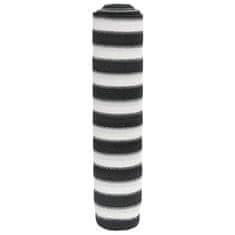shumee Zaščitna mreža antracit in bela 1x50 m HDPE 75 g/m²