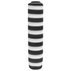 Vidaxl Zaščitna mreža antracit in bela 1,5x10 m HDPE 150 g/m²