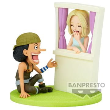 BANPRESTO One Piece Usopp & Kaya Log Stories figure 7cm