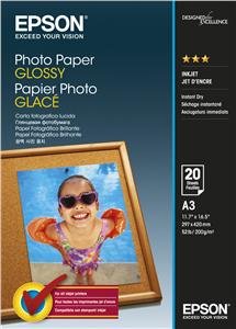 Epson foto papir C13S042536/ A3/ sijajni/ 20 kosov