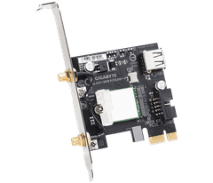 Gigabyte GC-WB1733D-I, WiFi 802.11ac, Bluetooth 5, PCIe, Dual Band, 1734 Mb/s