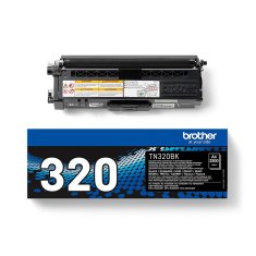 Brother TN-320BK, črni toner, 2.500 strani na minuto
