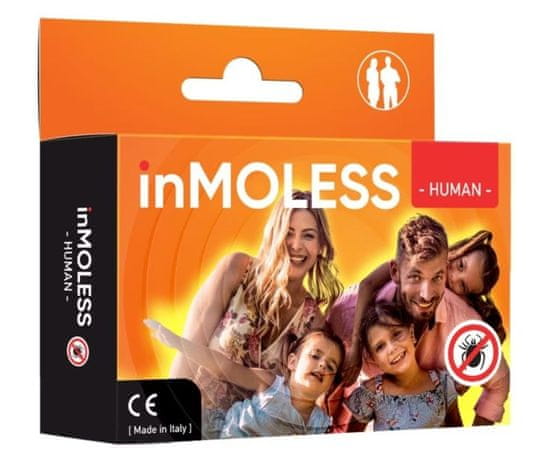 Off-Tick inMOLESS Human Ultrazvočni repelent proti klopom za ljudi - črn