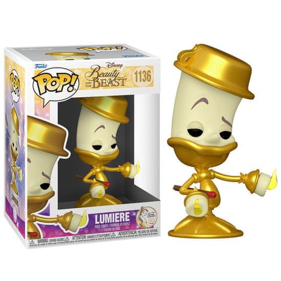 Funko POP figure Disney Beauty and the Beast Lumiere