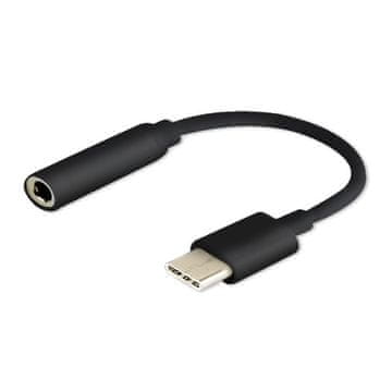 SAVIO SAVIO USB Type 3.1 C (M) - Jack 3,5 mm (F) avdio adapter črn AK-35/B