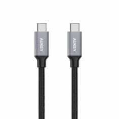 Aukey AUKEY CB-CD5 Kabel USB 1 m USB 2.0 USB C črna, siva