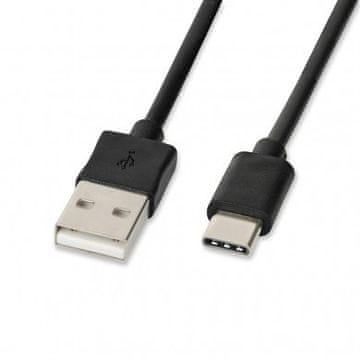 iBOX iBox IKUMTC Kabel USB 1 m USB 3.2 Gen 1 (3.1 Gen 1) USB A USB C črn
