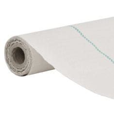 Vidaxl Membrana proti plevelu bela 1x100 m PP