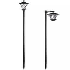 MG Garden Lamp sončna svetilka, črna