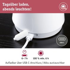 Paulmann Namizna LED svetilka 2,6W IP44 2700K