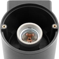 LUMILED Vrtna svetilka 2x E27 fasadna stenska svetilka RINGO
